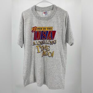 Hanes Heavyweight Air‎ Waves Inc graphic T-shirt. Vintage single stitch, Large